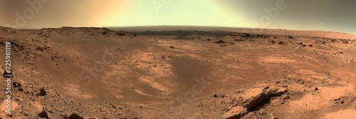 panorama of the desert