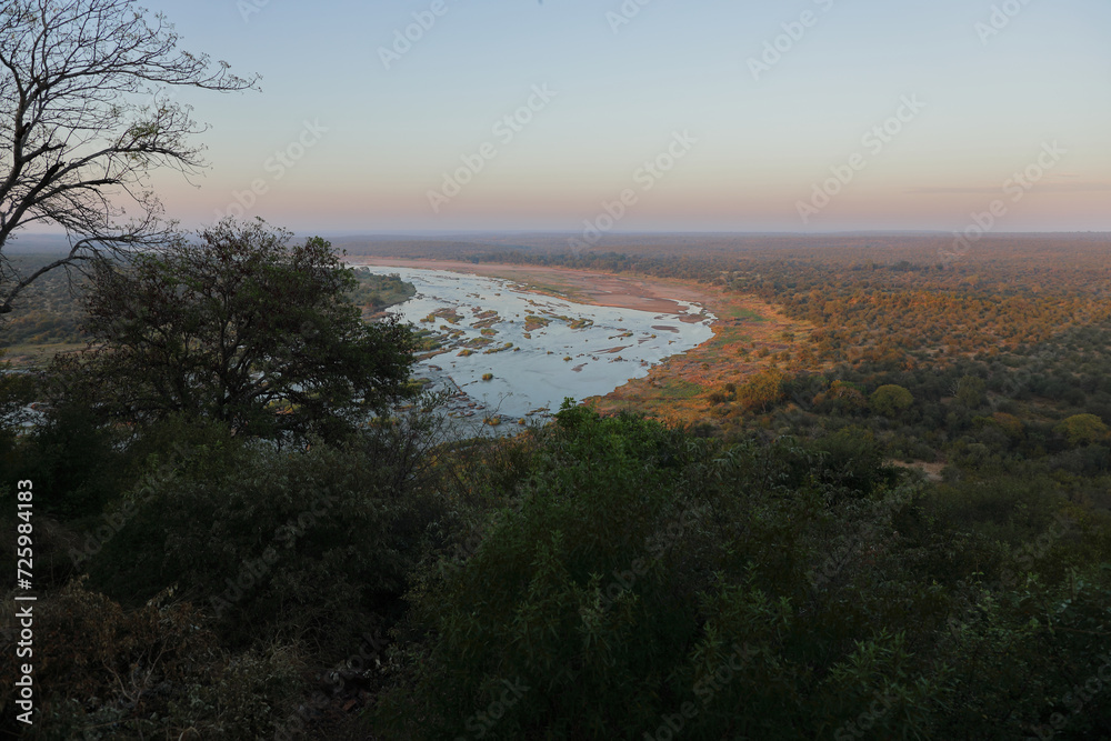Afrikanischer Busch - Krügerpark - Olifants River / African Bush - Kruger Park - Olifants River / Afrikanischer Busch - Krügerpark - Olifants River / African Bush - Kruger Park - Olifants River /