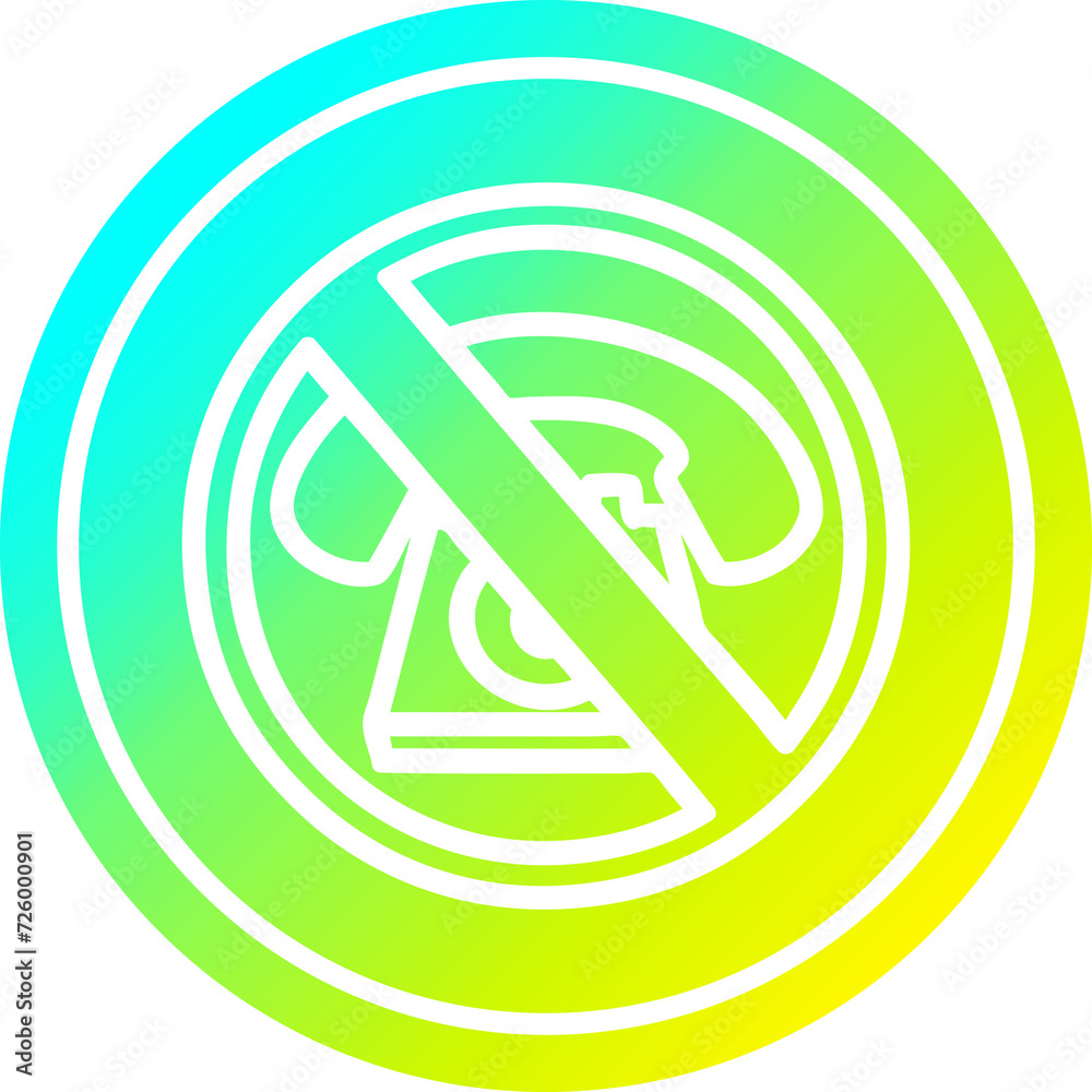 no cold calling circular in cold gradient spectrum