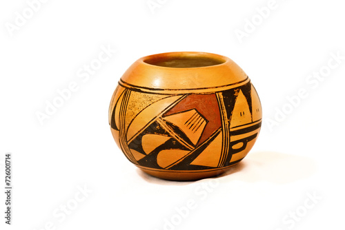 Принти на полотні Hopi Pottery handmade 4 inch colorful bowl