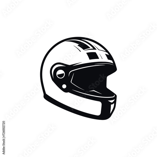 Helmet icon flat vector design