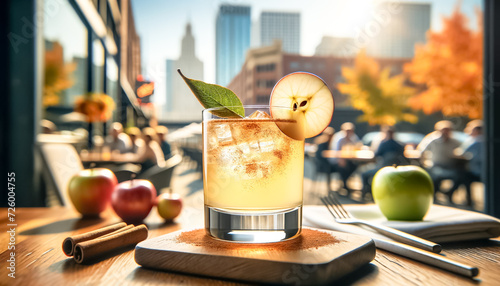 Autumnal Bliss: Apple Cider Cocktail Autumnal Bliss: Apple Cider Cocktail