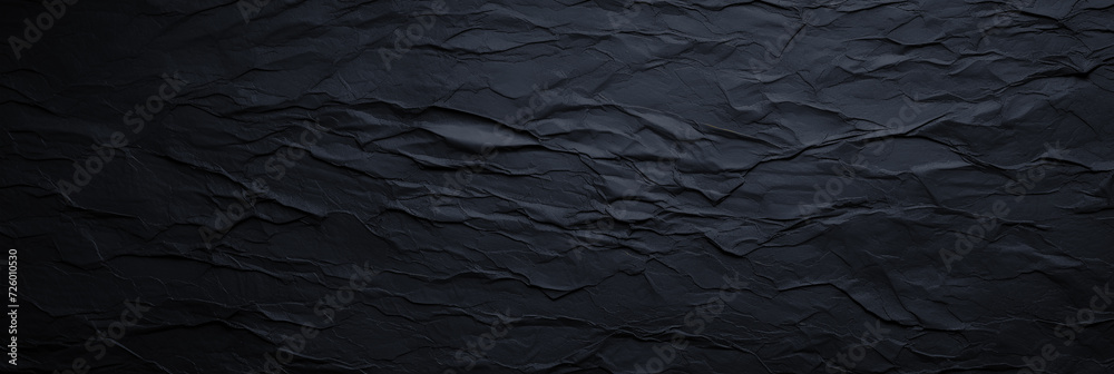 Panoramic craft black paper texture background banner copy space wallpaper ad design abstract dark gray surface close-up backdrop Panoramic craft black paper texture background banner copy space wallpaper ad design abstract dark gray surface close-up backdrop