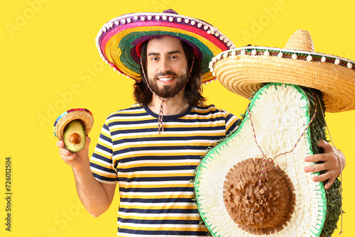 Handsome young Mexican man ...