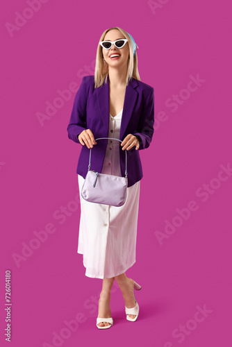 Beautiful young woman with ...