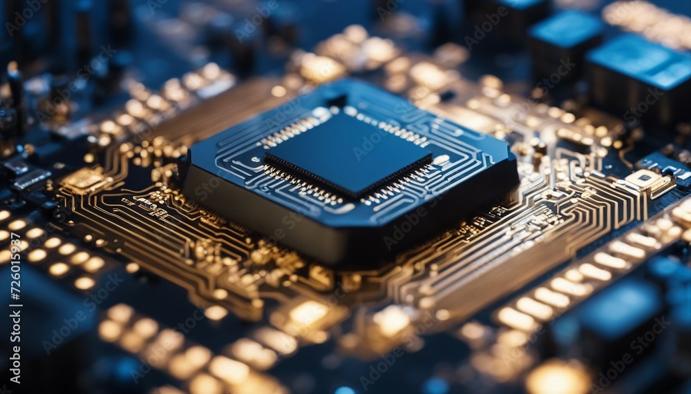 © Serkan Azeri - Advanced AI Microprocessor Central Processing Unit