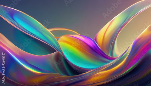 abstract colorful background with waves