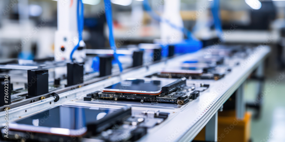 Circuit Board: Closeup of a Digital Electronics Device in Green, Full of Microchips and Components, Representing Technology and Industry Circuit Board: Closeup of a Digital Electronics Device in Green, Full of Microchips and Components, Representing Technology and Industry