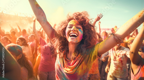 Holi Festival: Photos that Capture the Joy and Color of People from Different Backgrounds Playing with Colors