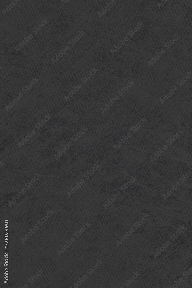 Fototapeta premium Dark grey marbled natural art paper texture background, recycled twilled craft pattern, large bright vertical vintage rustic retro sheet, decorative spotted handmade detailed grungy macro closeup