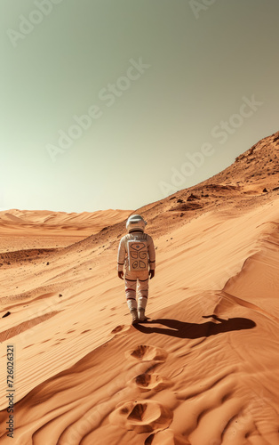 Celestial Nomad: Mars Desert Exploration photo