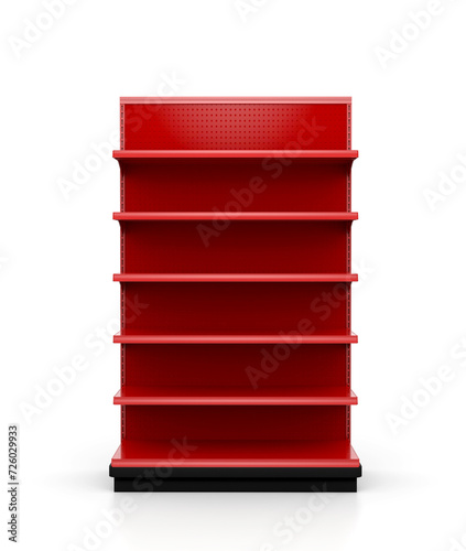 Store Shelves, Empty Shelf Display, Marketing Mockup
