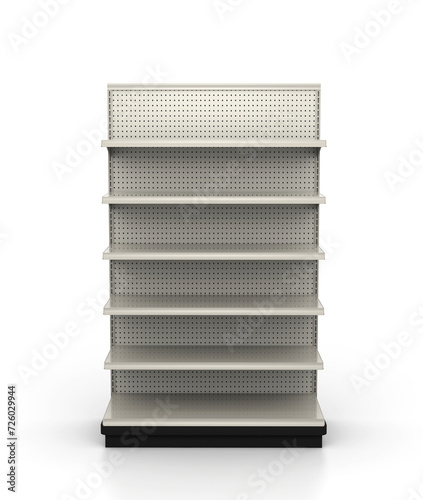 Store Shelves, Empty Shelf Display, Marketing Mockup