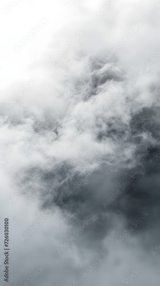 a white hazy fog background with some grey clouds a white hazy fog background with some grey clouds