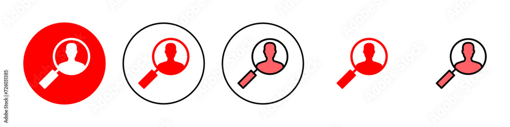 Hiring icon set illustration. Search job vacancy sign and symbol. Human resources concept. Recruitment Hiring icon set illustration. Search job vacancy sign and symbol. Human resources concept. Recruitment