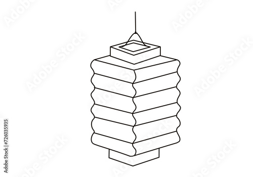 Lantern for saint martin day or laternenumzug,traditional in europe and germany