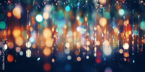 Festive abstract golden bokeh background, for fans and banners, decoration of holiday posters.