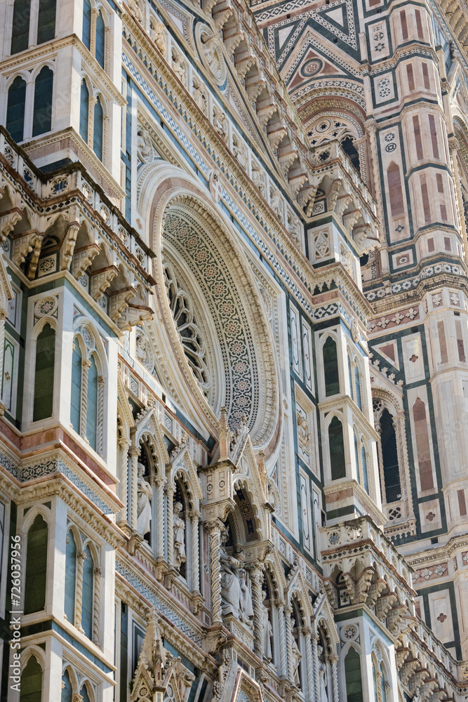 Parte della Chiesa di Santa Maria del Fiore (Duomo di Firenze), Italia