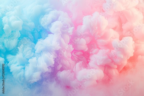 pastel gradient on a cotton candy background