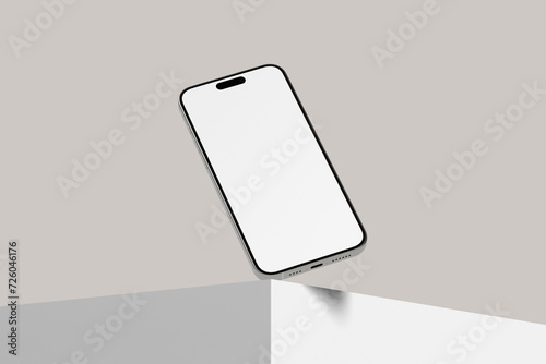 Smartphone pro max blank mockup (ID: 726046176)