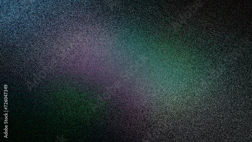 An abstract iridescent grainy grunge texture background image.