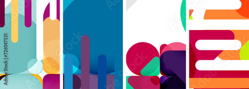 Geometric elements abstract backgrounds for wallpaper, business card, cover, poster, banner, brochure, header, website