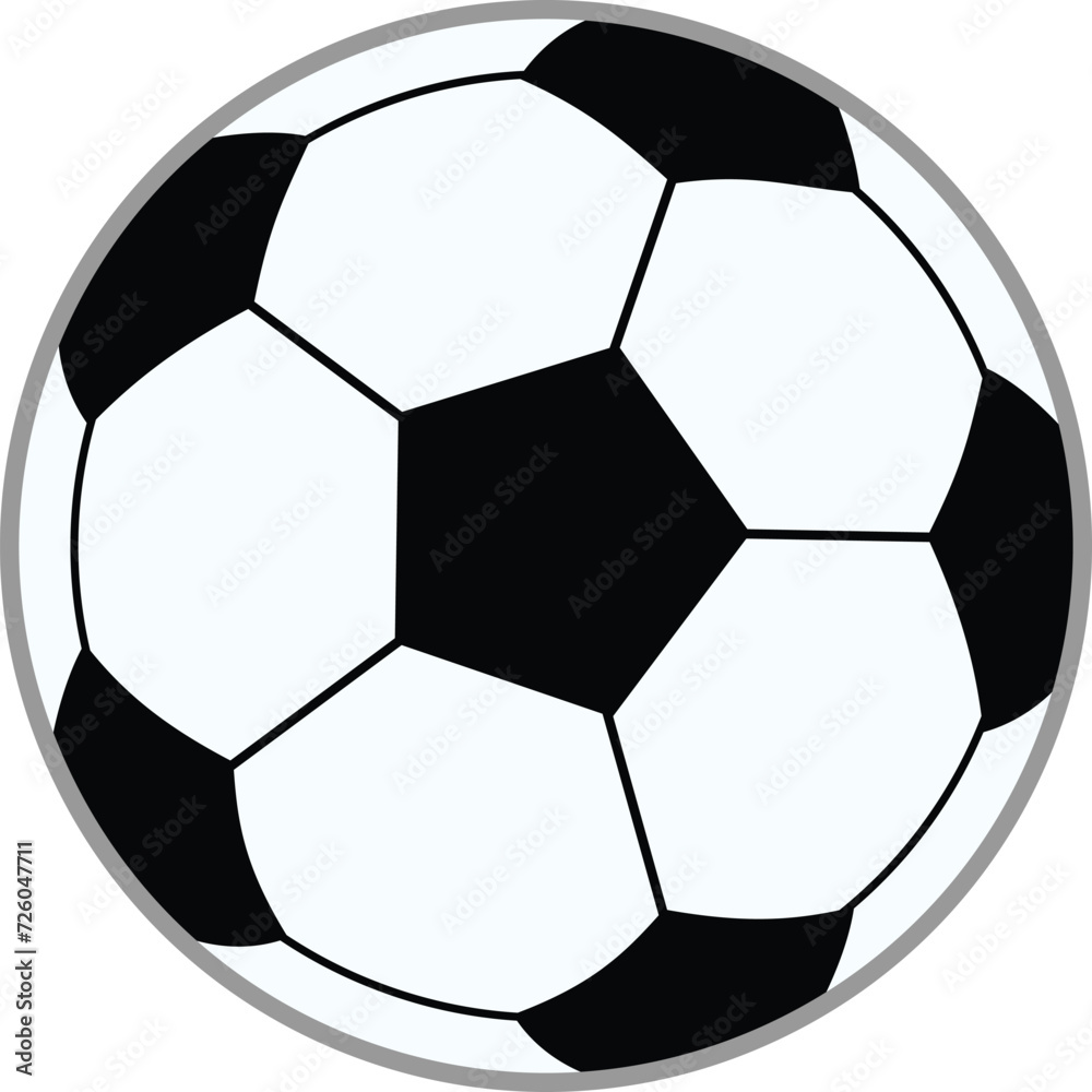 vector illustration of a soccer ball isolated on white vector illustration of a soccer ball isolated on white
