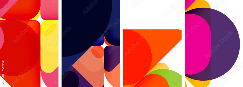 Geometric elements abstract backgrounds for wallpaper, business card, cover, poster, banner, brochure, header, website