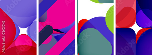 Geometric elements abstract backgrounds for wallpaper, business card, cover, poster, banner, brochure, header, website