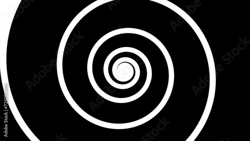 Decorative Thick Euler Spiral Background