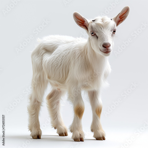 Full Body Glimpse of a Goat © lan