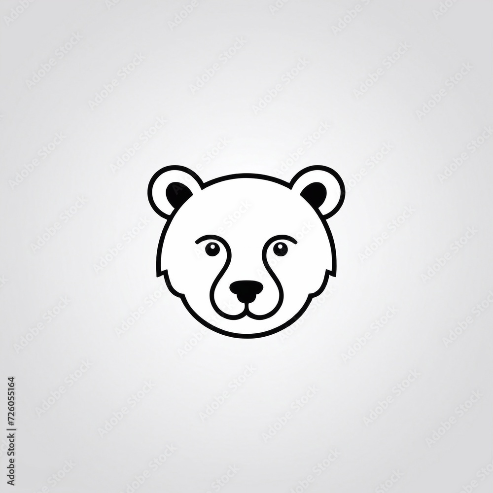 Bold Monochromatic Animal Vector Icon Bold Monochromatic Animal Vector Icon