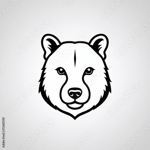 Bold Monochromatic Animal Vector Icon