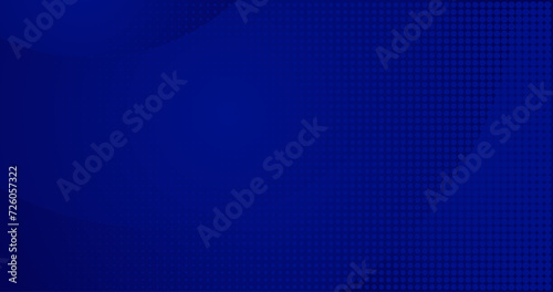 abstract elegant dark blue background with wave and halftone