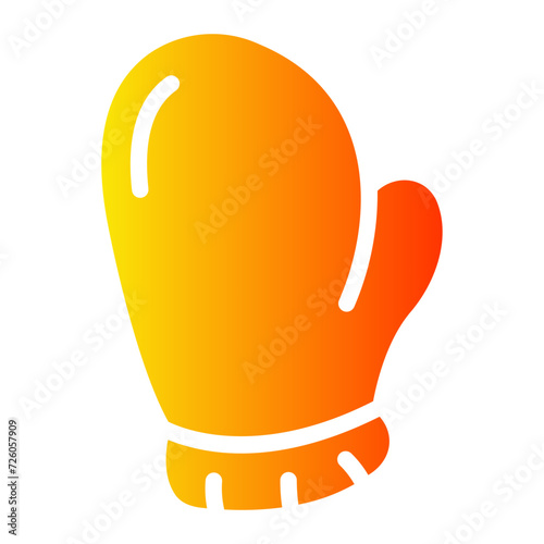mitten Gradient icon