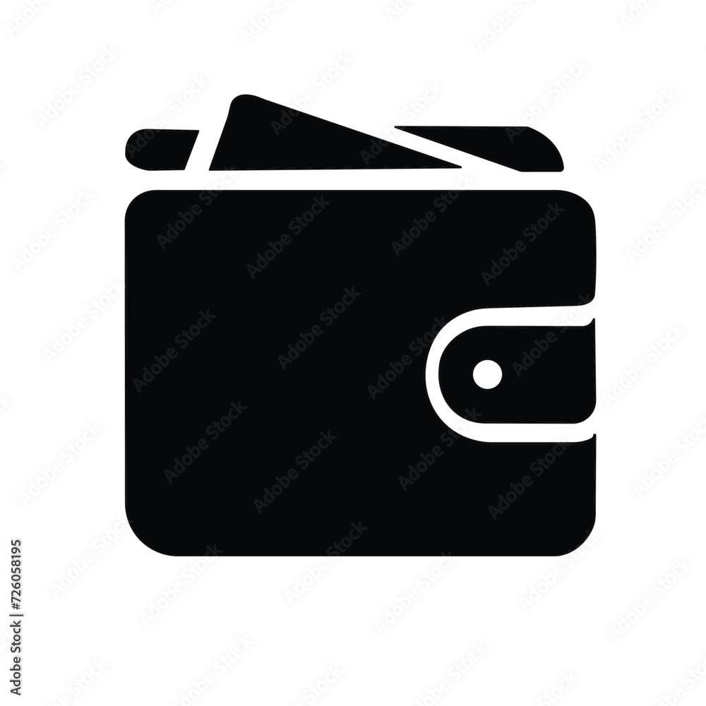 Money silhouette collection. Wallet with cards icon. Money silhouette collection. Wallet with cards icon.