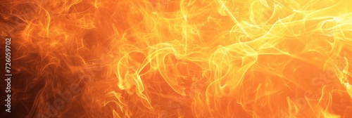 Papier peint Vivid depiction of a firestorm with bright sparks and intense warm colors