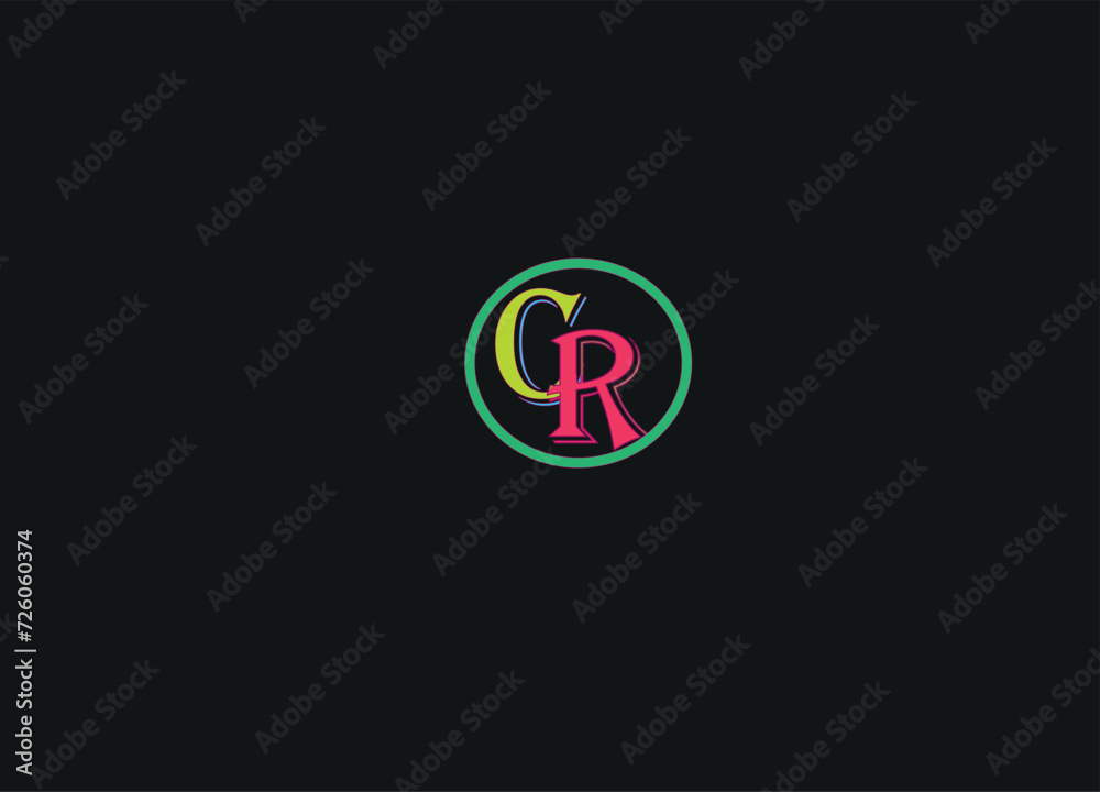  cr Latter Logo Design and Initial Logo Design
