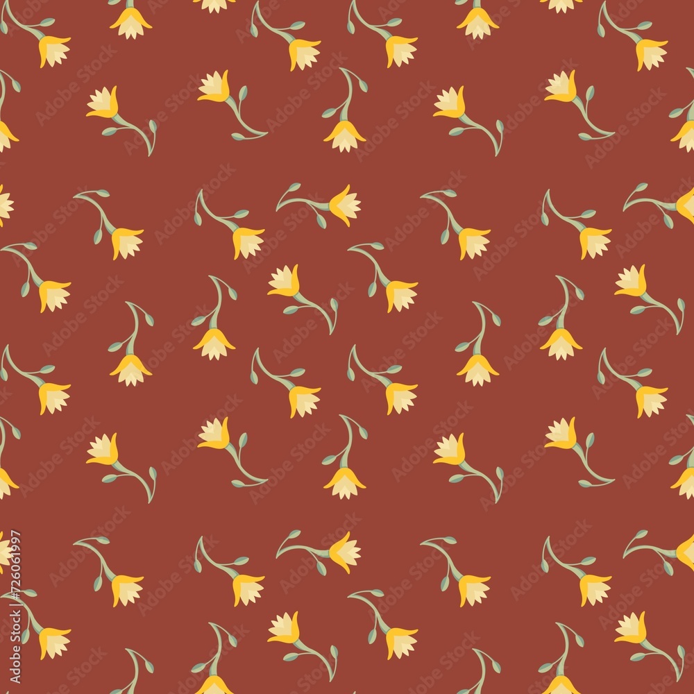 seamless pattern with autumn leaves seamless pattern with autumn leaves