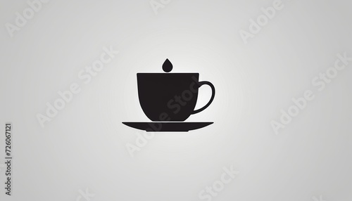 Cup Icon Vector Illustration in Flat Design Style