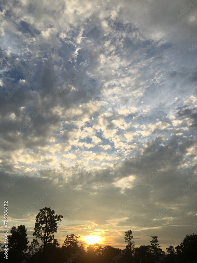sunset in the sky sunset in the sky
