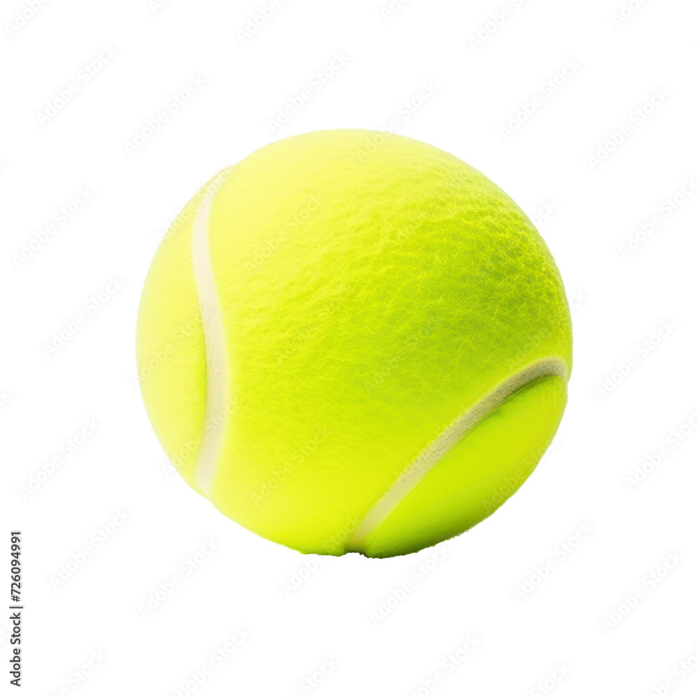 a tennis ball on transparency background PNG