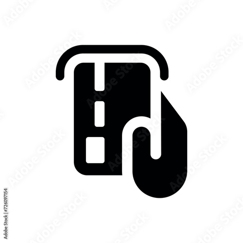 cash withdrawal icon vector illustration photo