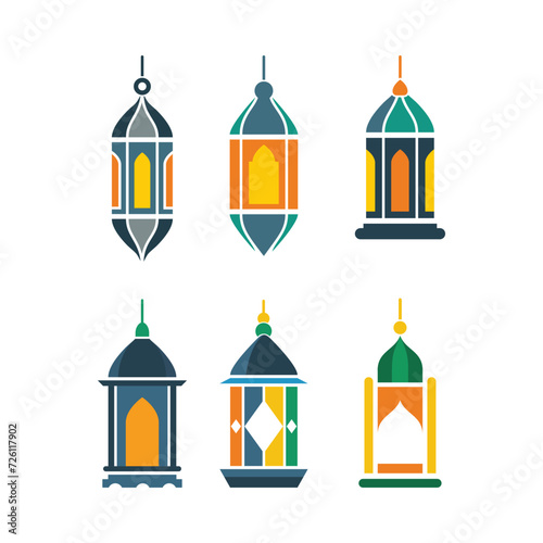 Islamic lanterns icon