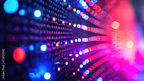 Wallpaper Mural close up LED blurred screen abstract background Torontodigital.ca