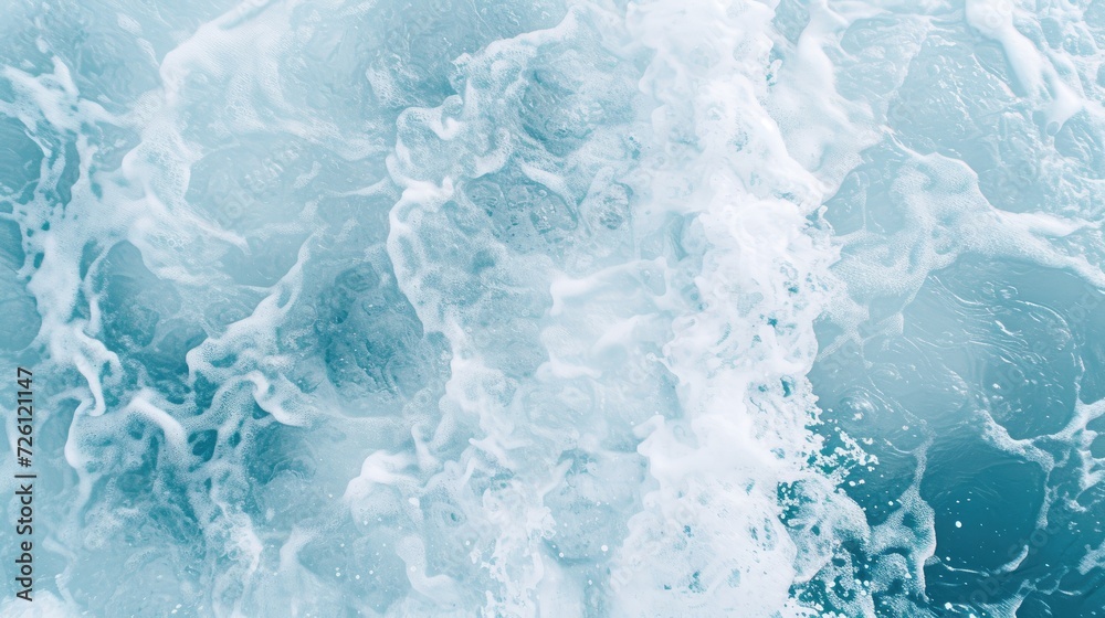 Obraz premium Pale blue sea surface abstract background