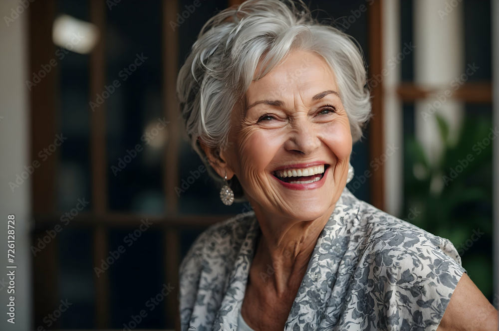 Beautiful gorgeous 50s mid age, Close-up portrait of gorgeous happy senior lady. Highly detailed image. Beautiful gorgeous 50s mid age, Close-up portrait of gorgeous happy senior lady. Highly detailed image.