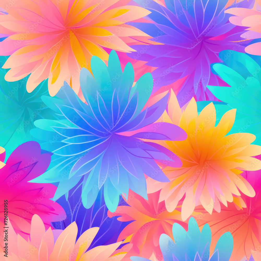 background with colorful flowers background with colorful flowers