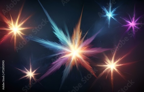 abstract star background close up png