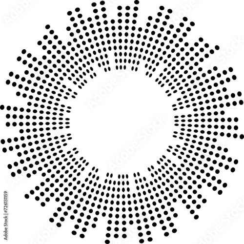 Abstract equalizer music sound wave circle icon symbol. logo design, round line icon, circle item, elements background, illustration